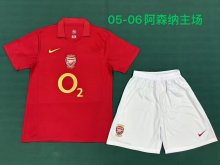 Retro Arsenal  kits suit  Home 1:1  2005-2006