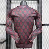 Mexico home Long Sleeve  Player   1:1 Quality Soccer Jersey  24-25