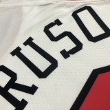 Chicago Bulls White #6 CARUSO 1:1 Quality NBA  Season Jerseys  75 Year
