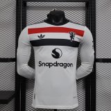 Manchester United third away Long Sleeve Player 1:1 Quality Soccer Jersey    24-25
