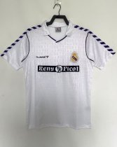 Retro Real Madrid home 1:1 Quality Soccer Jersey 1988-1990