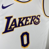 Los Angeles Lakers White #0 WESTBROOK 1:1 Quality NBA Season Jerseys 2023