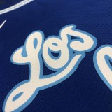 Retro Los Angeles Lakers Blue #6 JAMES 1:1 Quality NBA Season Jerseys 2021