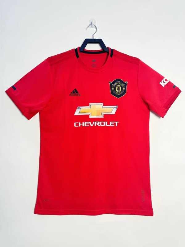 Retro Manchester United Home fans 1:1 Quality Soccer Jersey   2019-2020