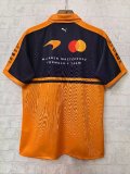 F1 McLaren Orange polo  Short Sleeve Racing Suit 2026