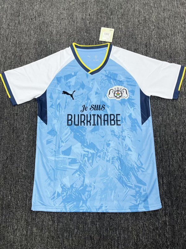 Burkina Faso Special Edition Blue fans 1:1 Quality Soccer Jersey 25-26