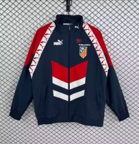 Atletico Madrid Windbreaker  Blue 1:1 Quality Soccer Jersey  25-26