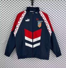 Atletico Madrid Windbreaker  Blue 1:1 Quality Soccer Jersey  25-26