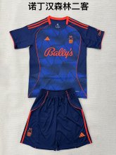 Nottingham Forest Third  Away (Kids and Man)  1:1 Quality Soccer Jersey  25-26