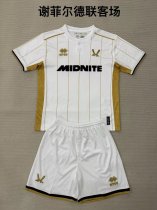 Sheffield United Away Fans  (Kids and Man)  1:1 Quality Soccer Jersey  25-26