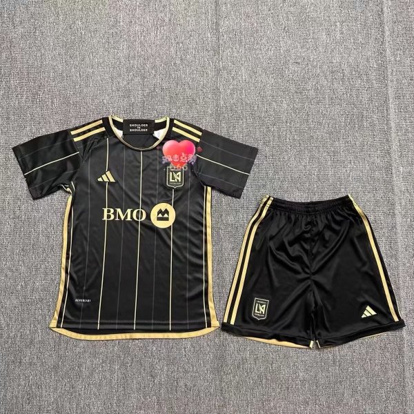 Los Angeles  Away Kids  1:1 Quality Soccer Jersey   25-26