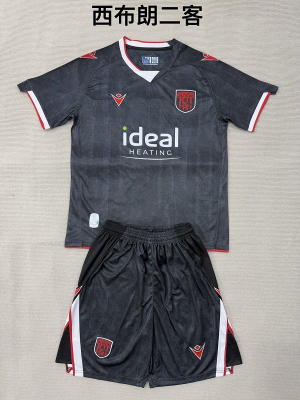 West Brom Third Away Fans  (Kids and Man)  1:1 Quality Soccer Jersey  25-26