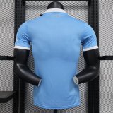 Lazio 50th Anniversary blue player   1:1 Quality Soccer Jersey  24-25