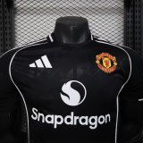 Manchester United Special Edition Black Player 1:1 Quality Soccer Jersey    25-26
