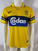 Retro Brøndby IF Home fans  1:1 Quality Soccer Jersey   1999-2000