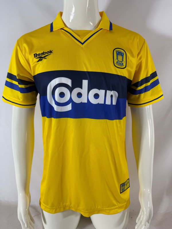 Retro Brøndby IF Home fans  1:1 Quality Soccer Jersey   1999-2000