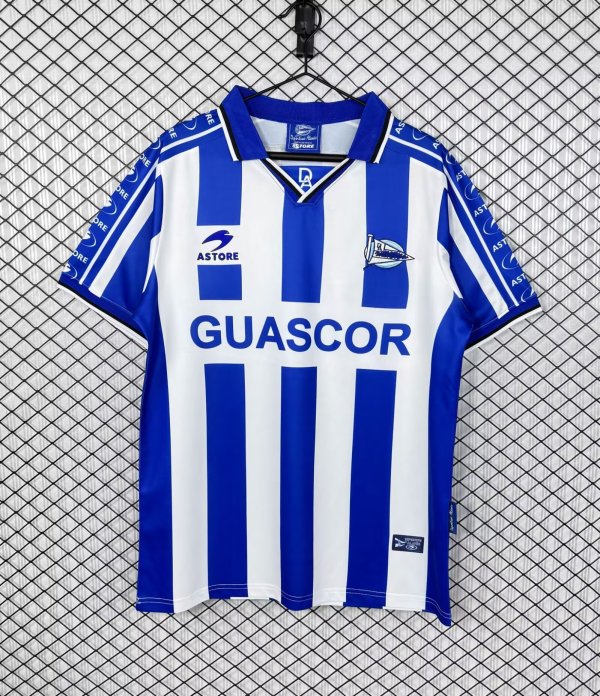 Retro Deportivo Home Fans  1:1 Quality Soccer Jersey  1998-1999