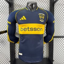 Boca Juniors Home Long sleeves Player  1:1 Quality Soccer Jersey 25-26
