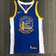 Golden State Warriors Blue V-Neck  #22 WIGGINS 1:1 Quality NBA Season Jerseys  75 Year