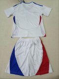 Olympique Lyonnais（OL） home  Kids  1:1 Quality Soccer Jersey   24-25