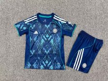 Leicester City Away Kids  1:1 Quality Soccer Jersey  25-26
