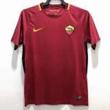 Retro Roma Home 1:1 Quality Soccer Jersey  20017-2018
