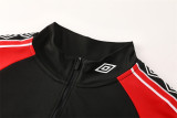 Retro Manchester United Training  Tracksuit  Black 1:1 1998-1999