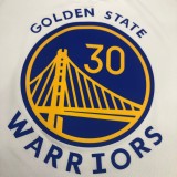 Golden State Warriors White V-Neck  #30 CURRY 1:1 Quality NBA Season Jerseys 2020