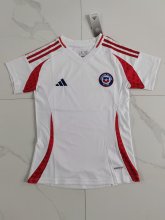 Chile away women  Fans 1:1 Quality Soccer Jersey   24-25