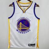 Warriors CURRY #30 White NBA Jerseys 24-25