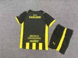 Penarol  Home  Kids  1:1 Quality Soccer Jersey   26-27