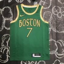 Boston Celtics City Edition Green #7 BROWN 1:1 Quality NBA Jerseys  2020