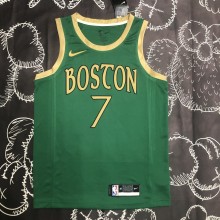 Boston Celtics City Edition Green #7 BROWN 1:1 Quality NBA Jerseys  2020