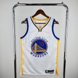 Golden State Warriors White Mexico V-Neck #30 GREEN  1:1 Quality NBA Season Jerseys 2023