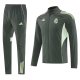 Real Madrid  Windbreaker Sets With pants Dark  Green 1:1 Quality Soccer Jersey  25-26
