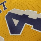 Los Angeles Lakers Retro Kobe #24 BRYANT Mitchell & Ness 2007-08 Gold Hardwood Classics Swingman Jersey