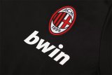 Retro AC Training Black Fans 1:1 Quality Soccer Jersey 2007-2008