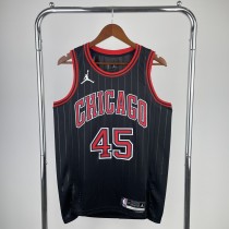 Chicago Bulls Black #45  JORDAN 1:1 Quality NBA  Season Jerseys  2023