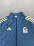 Mexico  Windbreaker  Blue 1:1 Quality Soccer Jersey  25-26