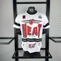 Retro Miami Heat  White  1:1 Quality NBA  Season Jerseys 2026