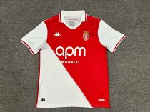 Monaco Home  Fans  1:1 Quality Soccer Jersey   24-25