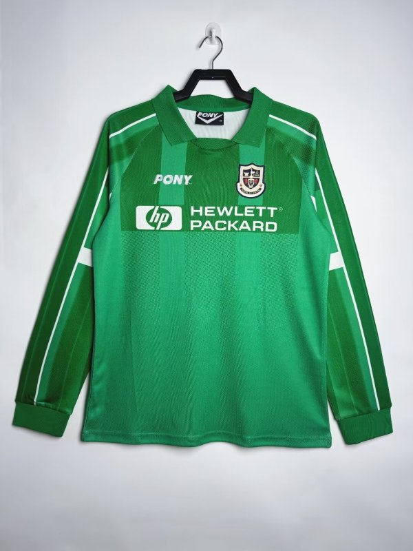 Retro Tottenham goalkeeper long 1:1 Quality Soccer Jersey  1997-1999