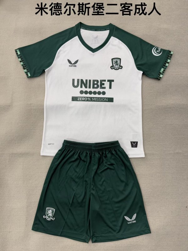 Middlesbrough Third Away (kids and man ) 1:1 Quality Soccer Jersey  25-26