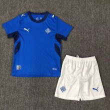 Iceland Home Fans Kids 1:1 Quality Soccer Jersey   26-27 (2026)
