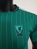 Liverpool  t-shirt Special Edition Green Player 1:1 Quality Soccer Jersey    25-26