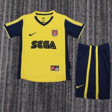 Retro Arsenal  home kids  1:1 Quality Soccer Jersey  2000-2001