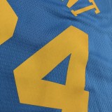 Los Angeles Lakers  Round Neck  MPLS  Blue #24  BRYANT 1:1 Quality NBA Season Jerseys