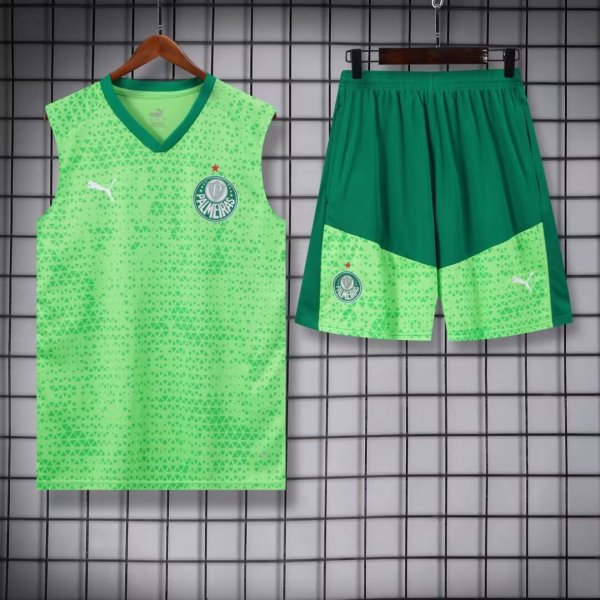 Palmeiras Training clothing Vest  set  1:1 Quality Soccer Jersey    24-25