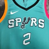 San Antonio Spurs City Edition Blue #2 LEONARD 1:1 Quality NBA  Season Jerseys 2023