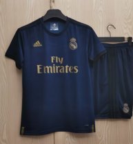 Retro Real Madrid Away  Kits  1:1 Quality Soccer Jersey   2019-2020